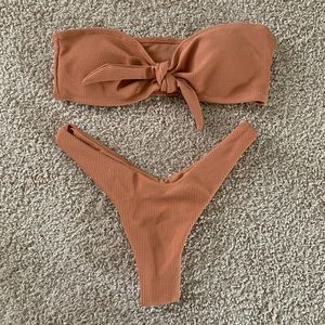Knit Ribbed Bikini